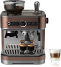 PHILIPS, Macchine per espresso e cappuccino, 280 g, Argento, acciaio inox