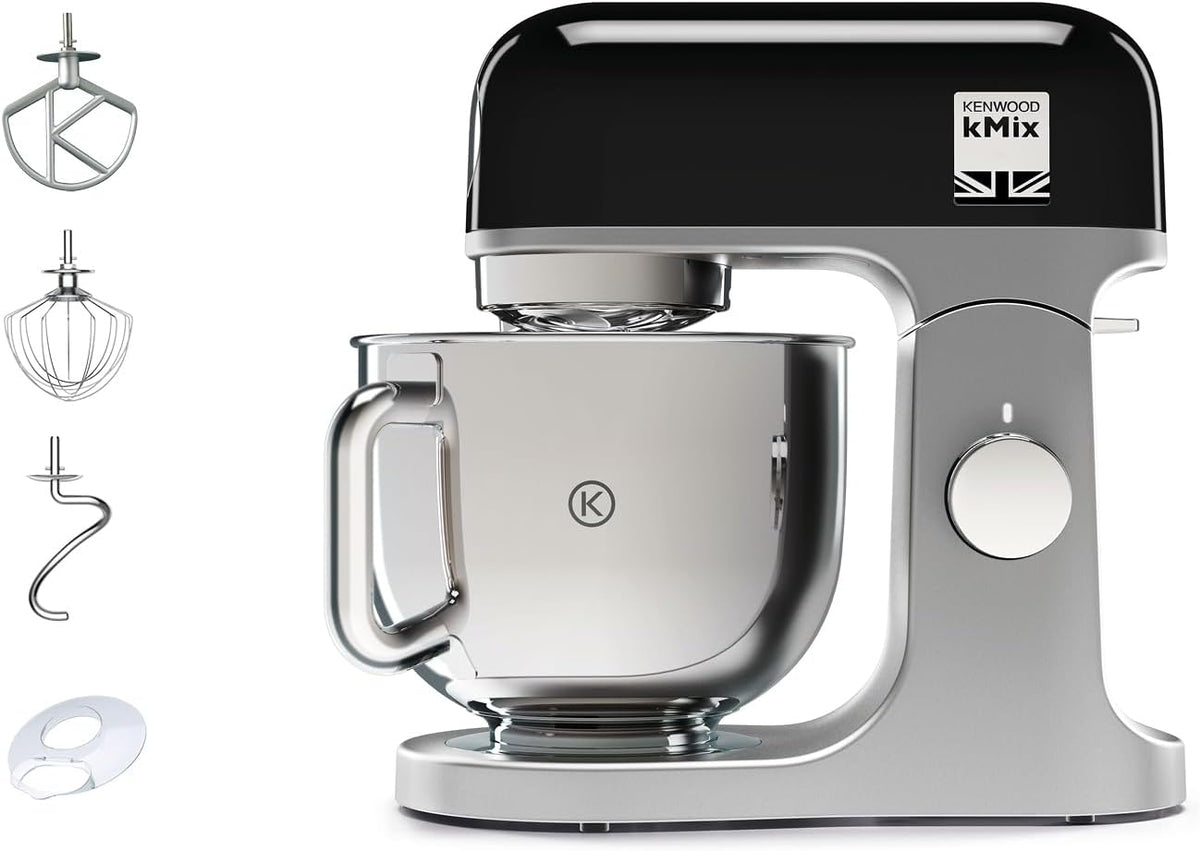 Impastatrice planetaria, KMX750BK, Kenwood, 5 L, 1000 W, Argento/Nero
