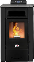 STUFE A PELLET ITALIA, Impianti di riscaldamento a pellet, 15 kW, 140 m, 115 kg, Nero, Wi-Fi, telecomando