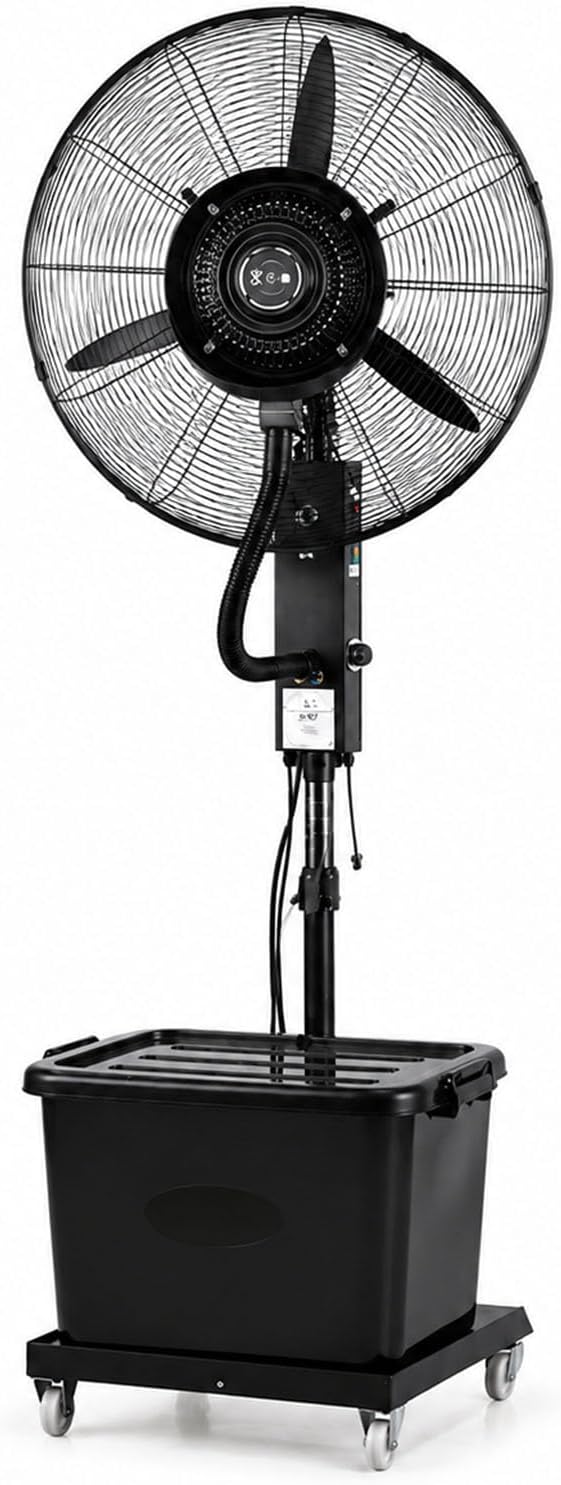 KSDBGVF, Ventilatori a piantana, 42 Litri, 3°C, Bianco