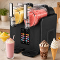 pealiritansemen, Gelatiera, 2 L, 430 W, 16,5 kg, Nero, illuminazione LED, autopulizia