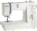 Janome, Macchina da cucire, 5 mm, 4 mm, Nero, alluminio, struttura pieghevole