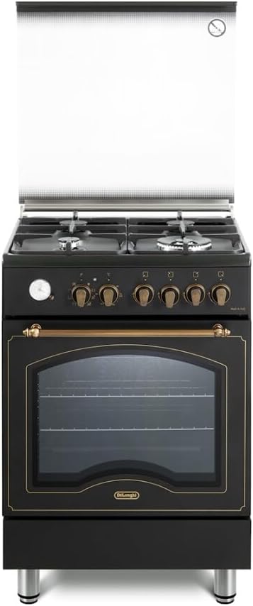 Forno elettrico, De'Longhi, 60 Cm, 60×60 cm, 600 mm, Nero, funzione grill