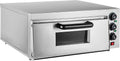 HZWJD, Forno per pizza, 46x40x27 cm, 3000 W, 15 pollici, Argento, acciaio inox, funzione grill