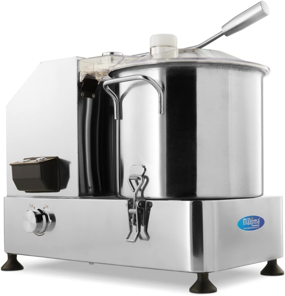 Maxima, Robot da cucina, 9 L, Argento, acciaio inox