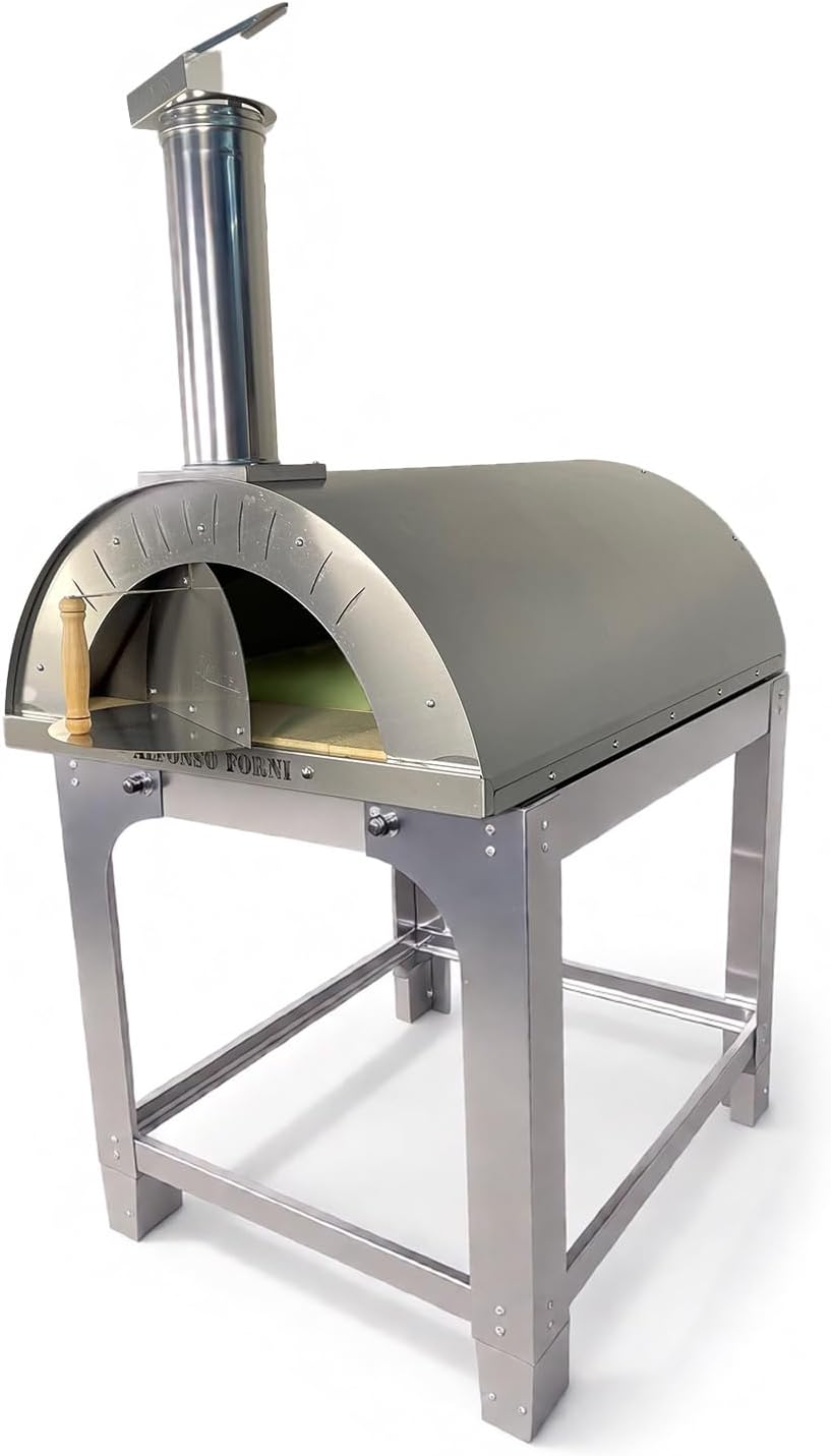 Alfonso Forni, Forno elettrico, 3 cm, 30 mm, 2,2 cm, Argento, acciaio inox