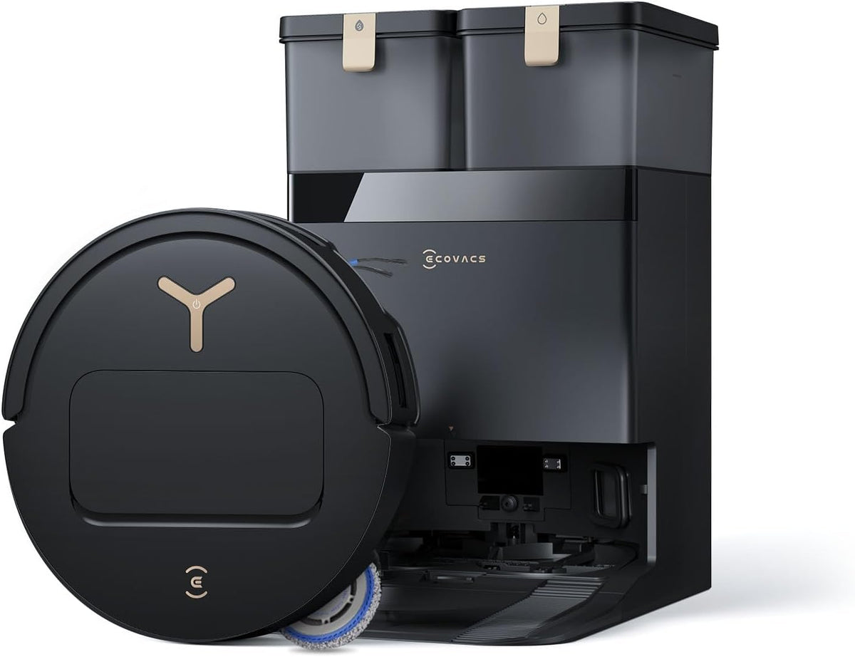 ECOVACS, Robot aspirapolvere, T50, Nero