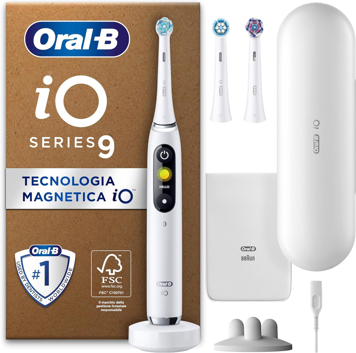 Oral-B, Spazzolini rotanti, Bianco