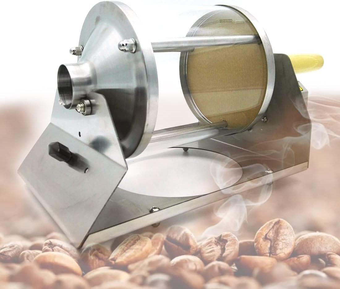 Mstiyx, Tostatori, 500G, 500 G, Nero, acciaio inox, vano contenitore