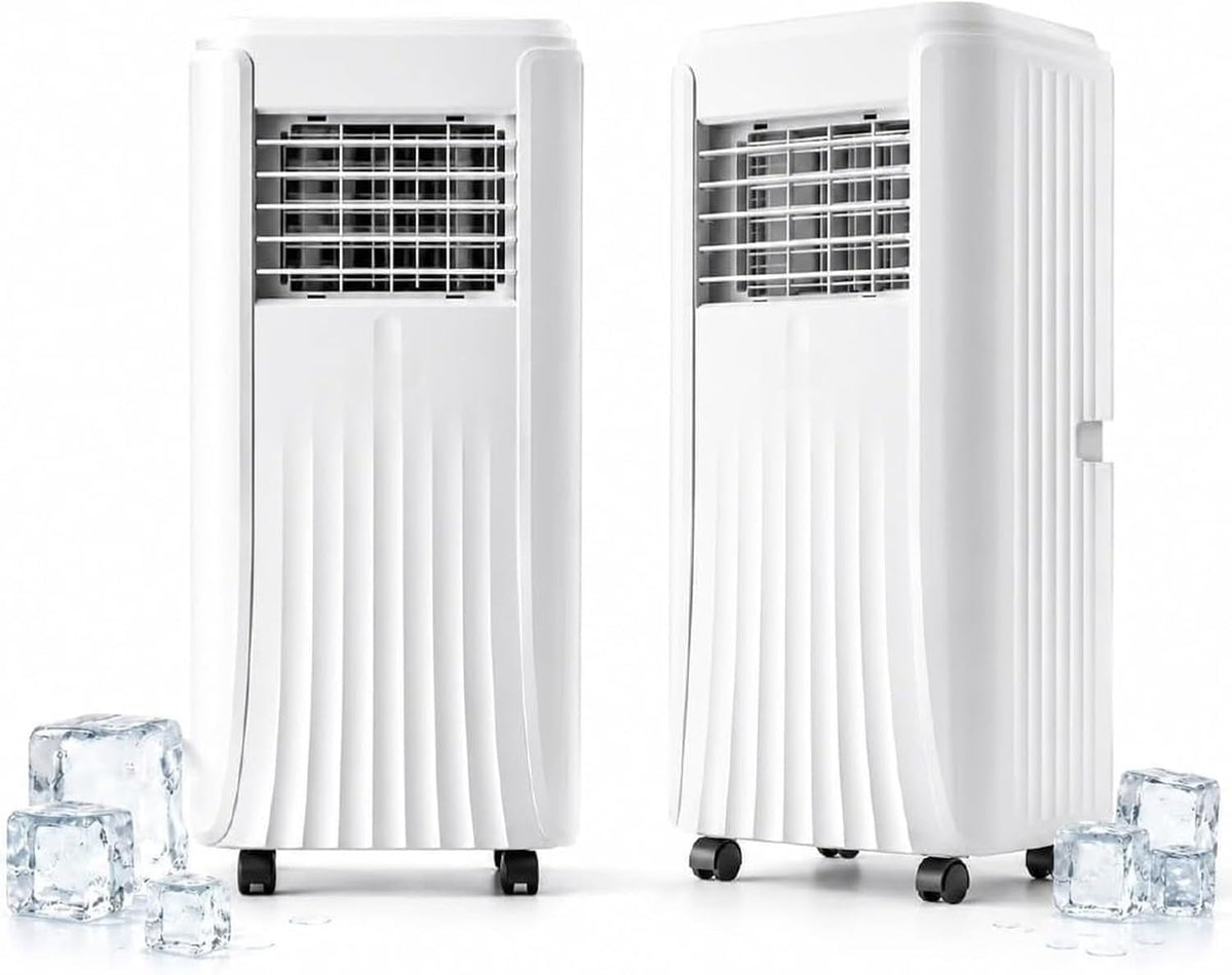 LCAIHONG, Condizionatore portatile, 11000 BTU, 16°C, 51 m, Bianco, 3 in 1