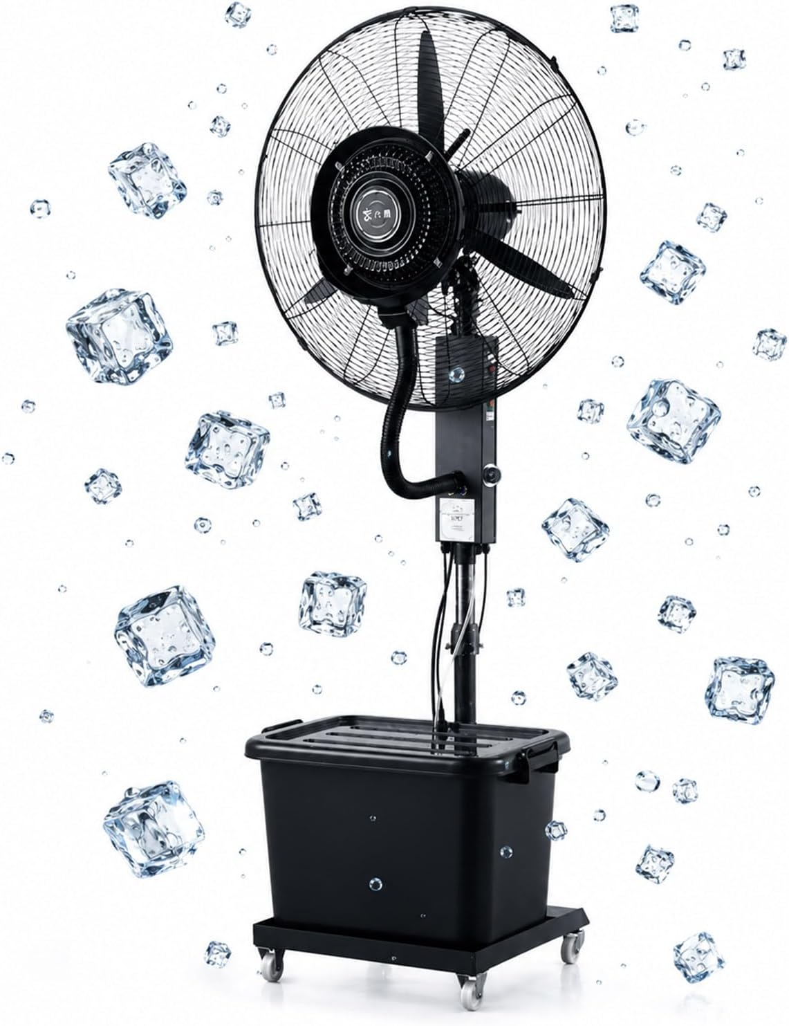 KSDBGVF, Ventilatori a piantana, 42 l, Bianco