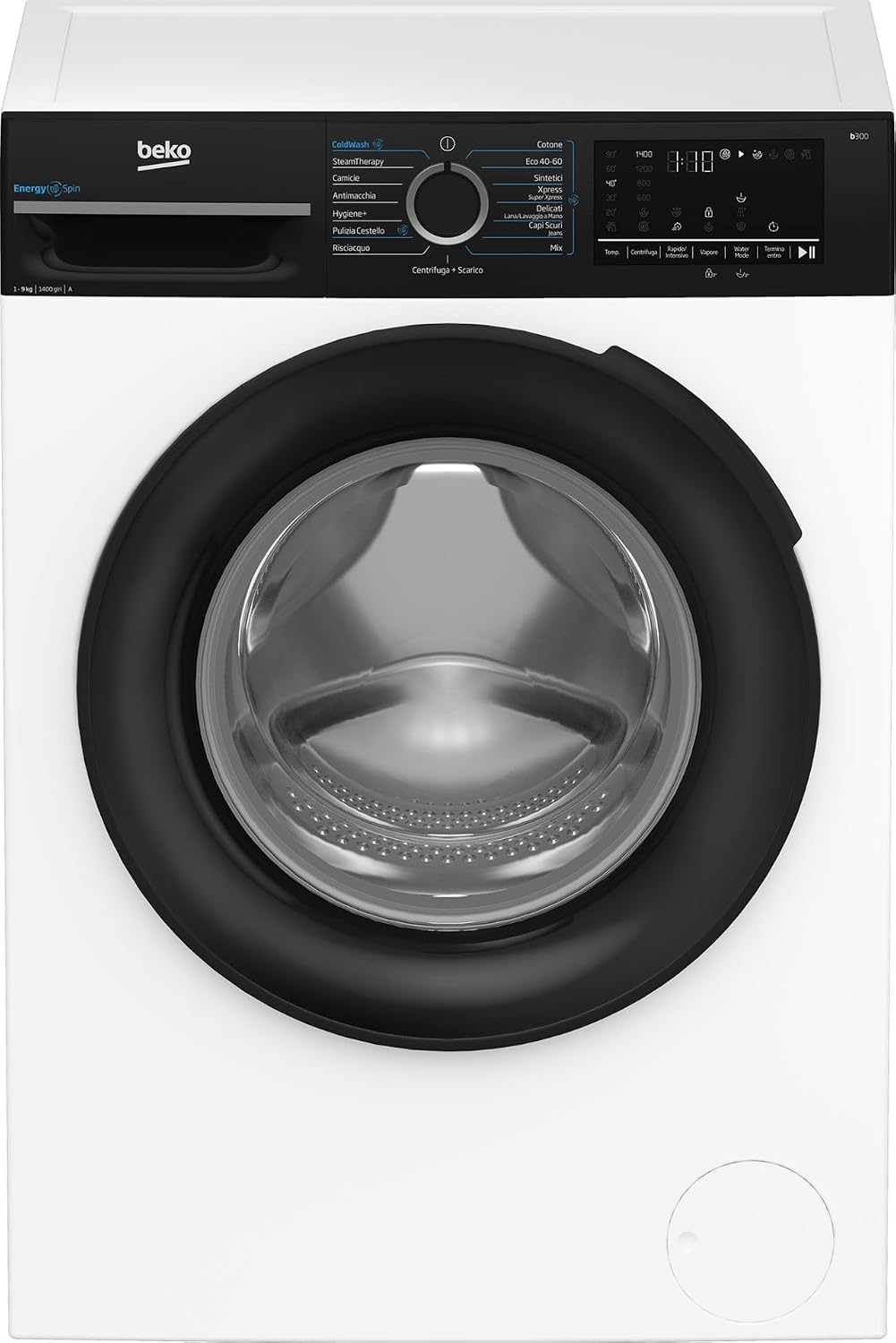 Beko, Lavatrice, BMGWU4941B, 9 kg, 30 °C, Bianco