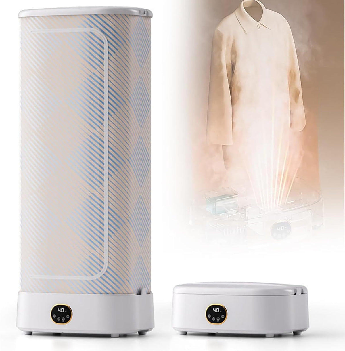Armadio, 1000 W, Grigio, struttura pieghevole