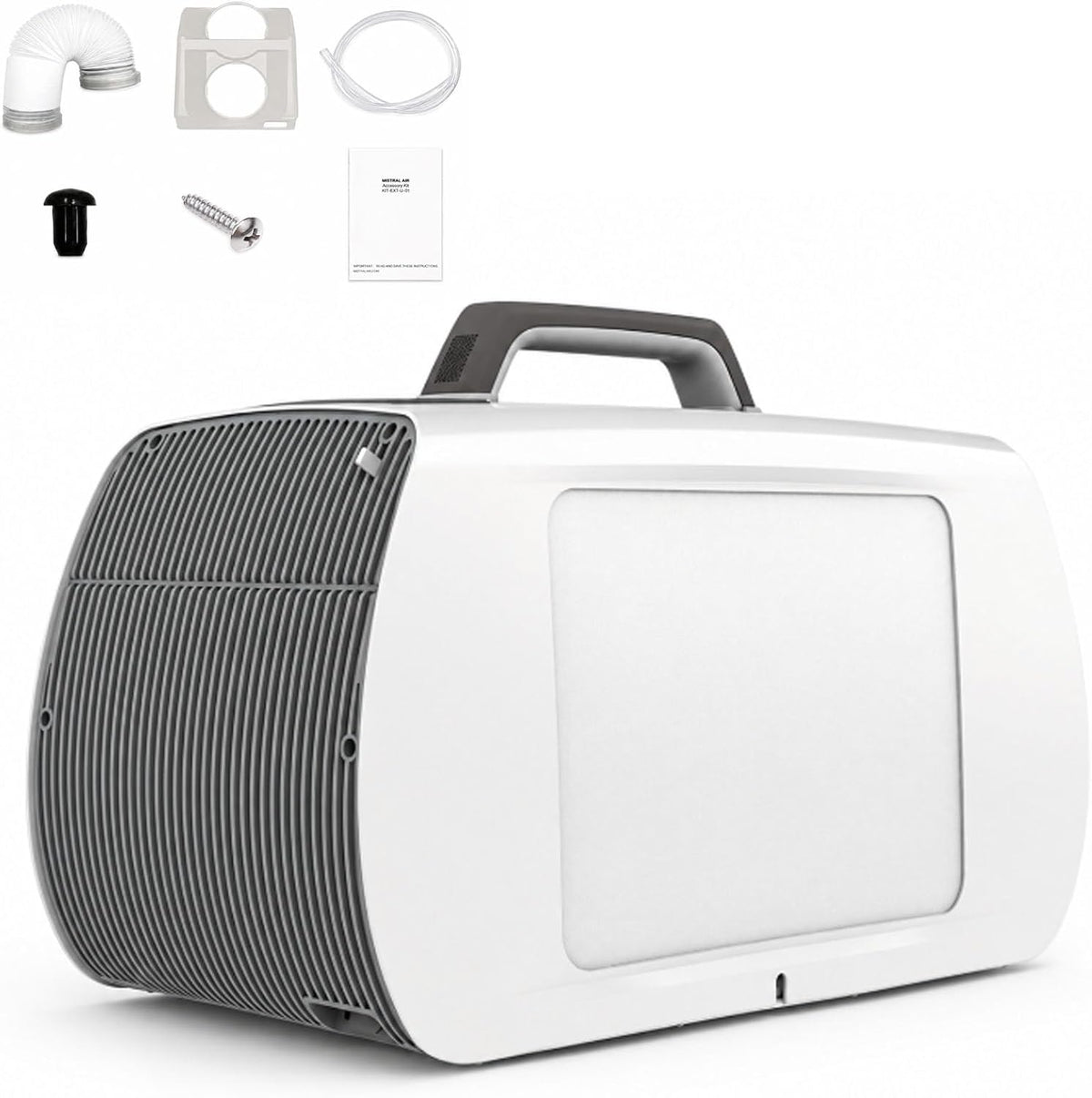 smafoseedding, Condizionatore, 5500 BTU, 55 dB, 600 W, Bianco, telecomando