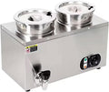 Tavolo, MYUYEE, 600 W, 7 Litri, 570x270x320 mm, Argento, acciaio inox