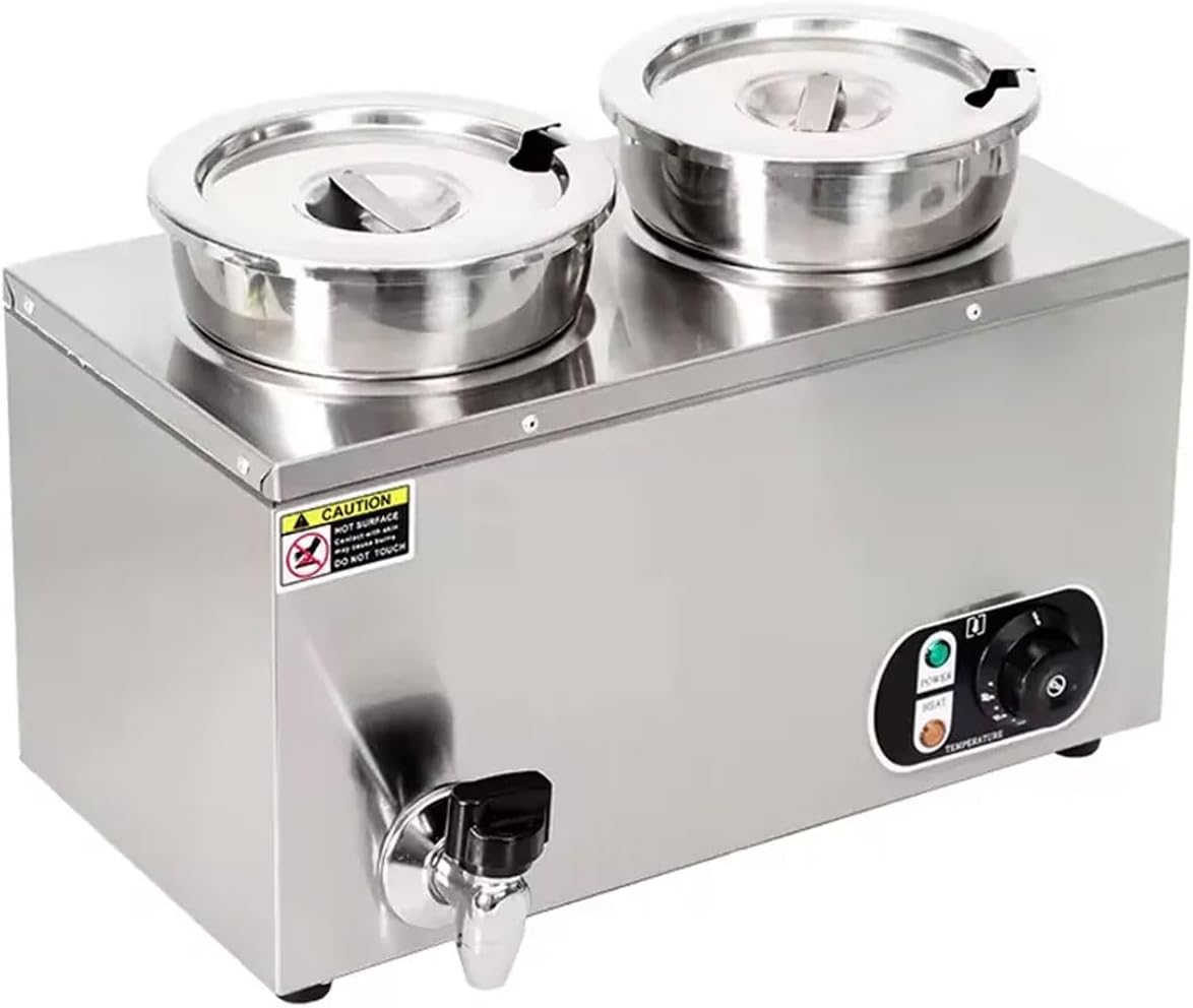 Tavolo, MYUYEE, 600 W, 7 Litri, 570x270x320 mm, Argento, acciaio inox