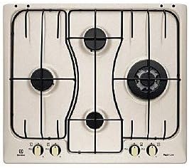 Electrolux, Piano cottura a gas, 60 cm, 2000 W, Nero