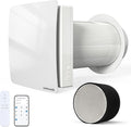 Weiworld, Ventilatori da parete, 8,5 W, 30 dB, 150 mm, Bianco, Wi-Fi, telecomando