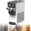 NzEupno, Gelatiera, 8 kg, 750 W, 20 x 40 x 51 cm, Bianco, acciaio inox, illuminazione LED