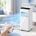 Condizionatore, ZHIQXUE, 5000 BTU, 20 m, 270x270x600 mm, Bianco, illuminazione LED, telecomando, timer, autopulizia