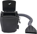 Kazafa, Macchina per cubetti di ghiaccio, 3500 W, 49 x 45 x 46,5 cm, 150 m, Nero, acciaio inox, vano contenitore, spegnimento automatico