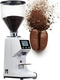vnmudzeo, Macchine da caffè tazza singola, 1500 Ml, 46x23x13 cm, 60 mm, Bianco, acciaio inox, vano contenitore