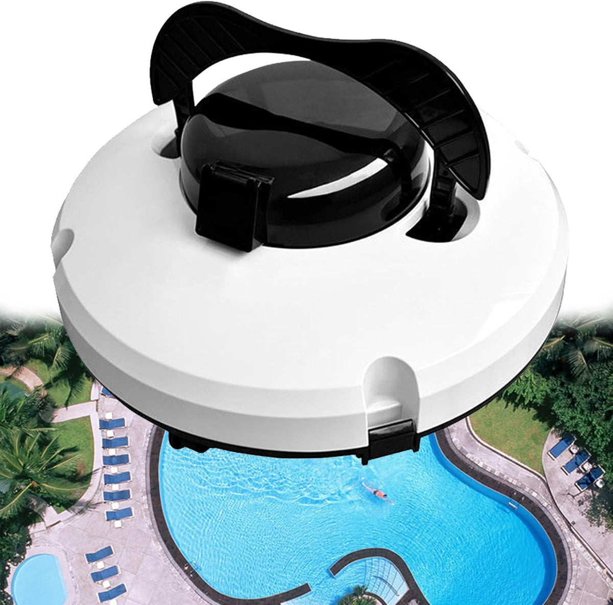 Pulitori automatici, 36x36x18 cm, 4 kg, Nero, vano contenitore
