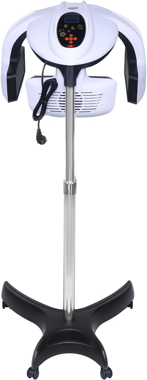 Caschi per asciugatura, 10S, Repomanda, 1500 W, 1,5 m, 63 x 62 x 164 cm, Bianco, acciaio inox