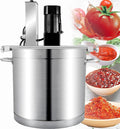 AityBuy, Sbattitori elettrici, 20 L, 110 V, 200 W, Argento, acciaio inox