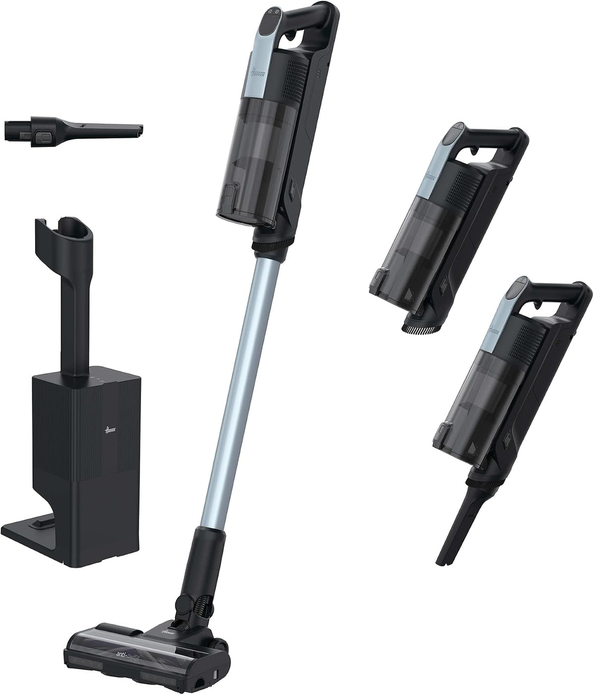 Hoover, Aspirapolvere, HEPA13, 3 l, Nero, filtro HEPA, funzionamento senza fili