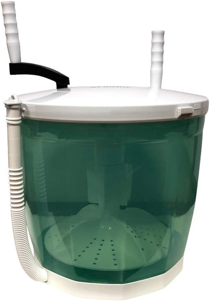 Lavatrice, BOSUGE, 2 kg, 35x35x34 cm, Verde