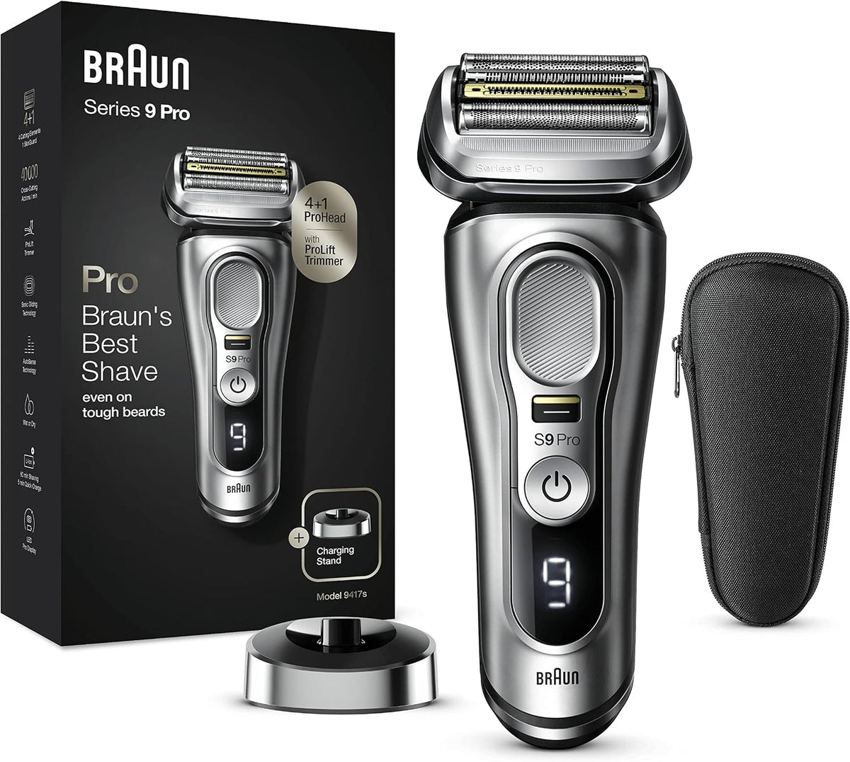 Braun, Rasoi a lamina, Marrone/Grigio/Argento