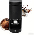 HuanSebesity, Macinacaffè manuali, 58 mm, 30 kg, 12 V, Nero, acciaio inox