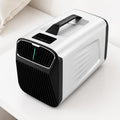 Condizionatore portatile, richigblosmum, 5200 BTU, 150 m³/h, 10 m, Bianco, telecomando, timer, motore inverter