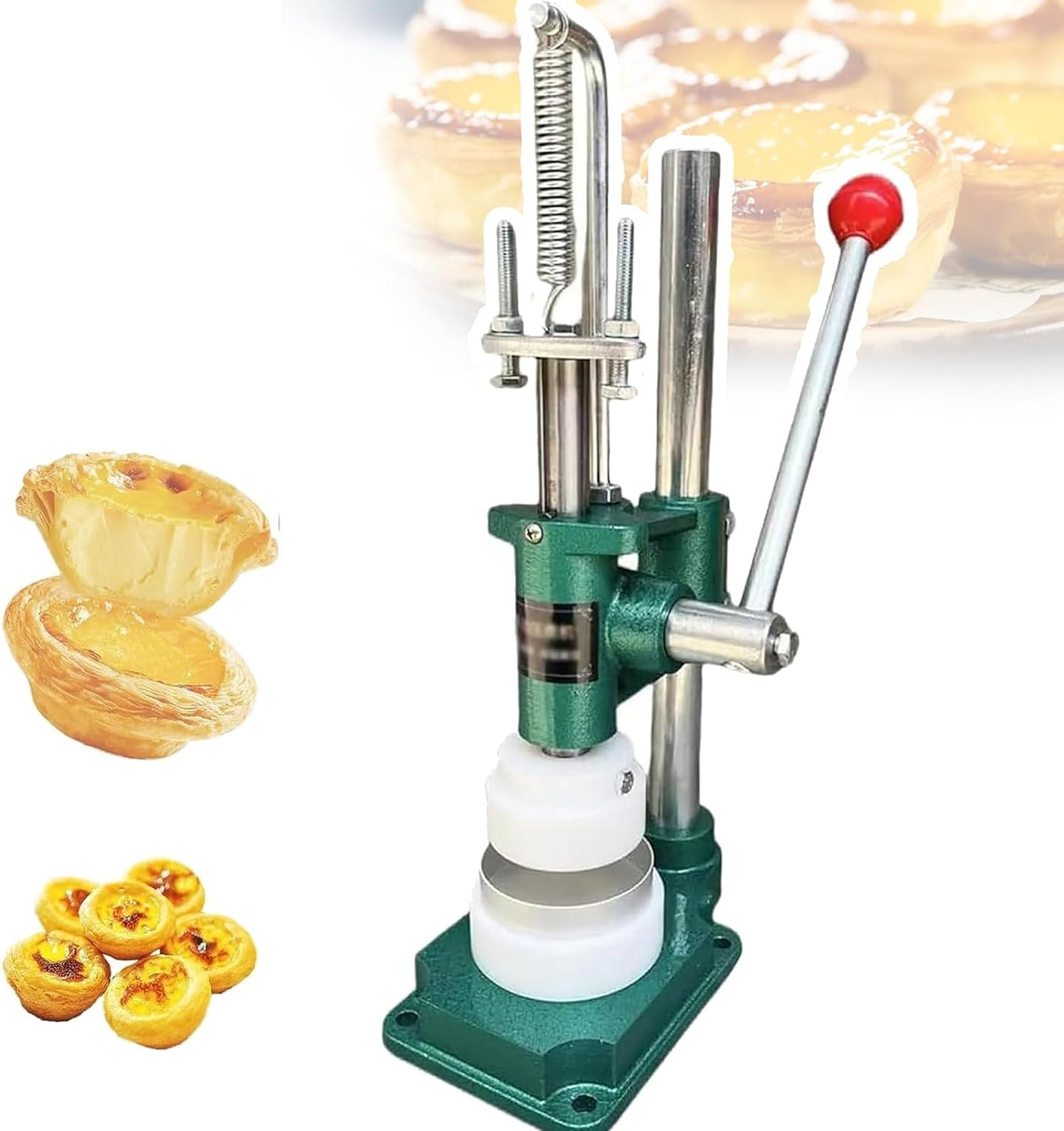 VILA SMO, Presse per impasto, 42 cm, 16,5 pollici, 5,5 kg, Argento, acciaio inox