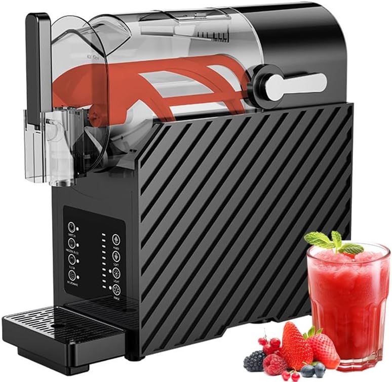 Macchina per cubetti di ghiaccio, 1,8 l, 16 x 39,8 x 37,6 cm, 200 W, Nero, autopulizia