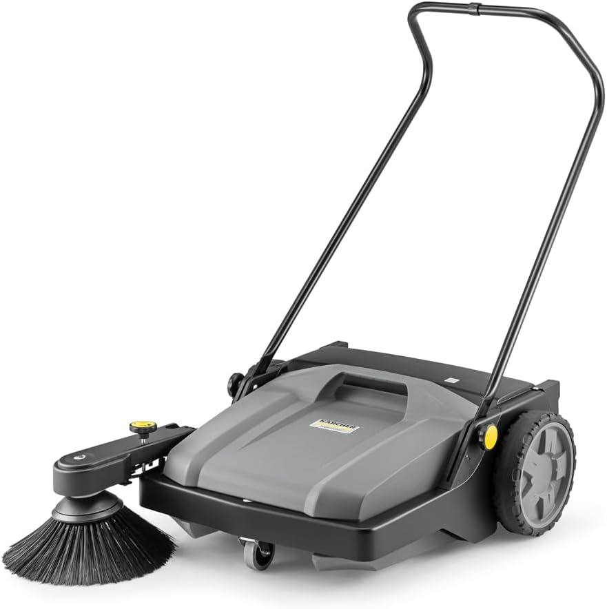 KÄRCHER, Spazzatrici, 2.800 m, 15 l, 480 mm, Nero, vano contenitore, struttura pieghevole