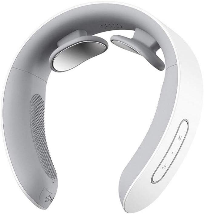 Massaggiatori cervicali e da collo, SMSOM, 60 mm, 160 g, 5 W, Grigio, acciaio inox, USB