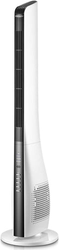 sunyu, Ventilatori a torre, 2,4 kg, 270 mm, 28 cm, Bianco, telecomando, timer