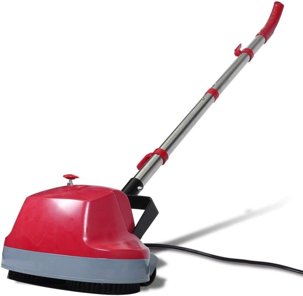 Tidyard, Lucidatrici per pavimenti, 400 RPM, 180 W, 230 V, Rosso/Argento, acciaio inox, 5 in 1