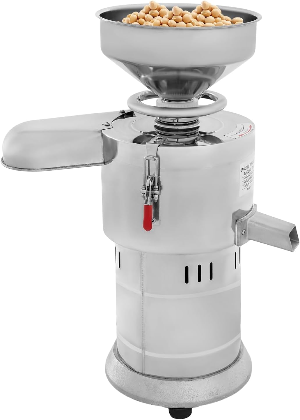 Frullini montalatte automatici, 1100 W, 2850 giri/min, 1,5 m, Argento, acciaio inox