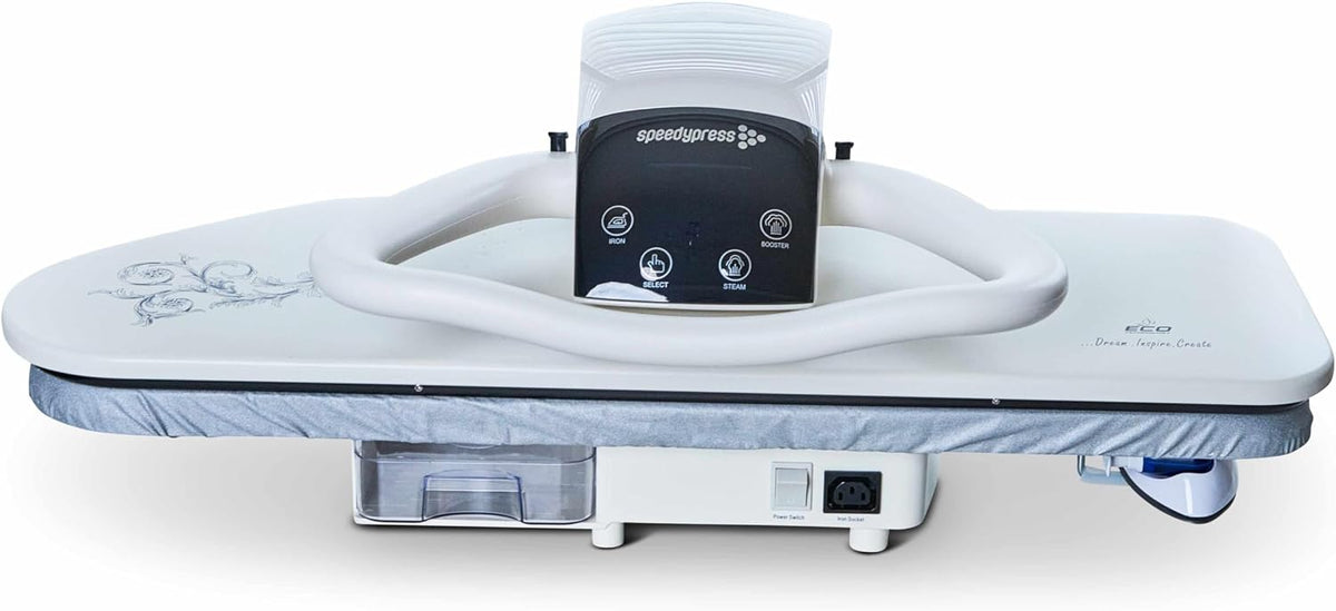Speedypress, Presse da stiro, 81 cm, 750 ml, Bianco, spegnimento automatico, protezione dal surriscaldamento