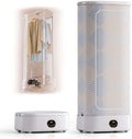 Armadio, 1000 W, 70°C, Grigio, struttura pieghevole, illuminazione LED, telecomando, timer, funzionamento senza fili