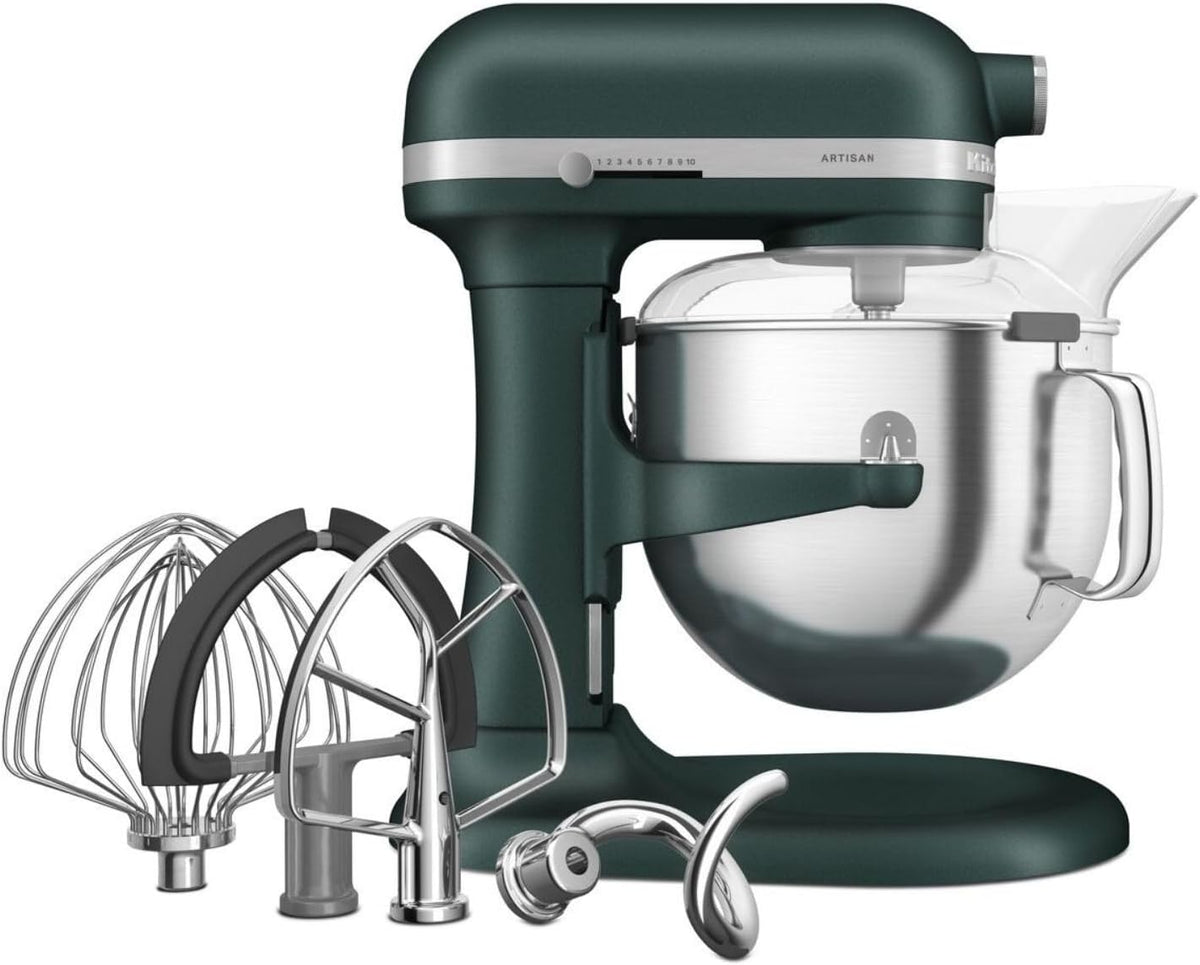 KitchenAid, Robot da cucina, 6,6 L, 3,9 kg, Argento, acciaio inox