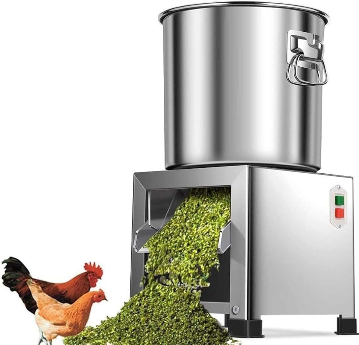 CUTANGELAR, Robot da cucina, 2500 W, 1800 giri/min, 1300 kg, Argento, acciaio inox