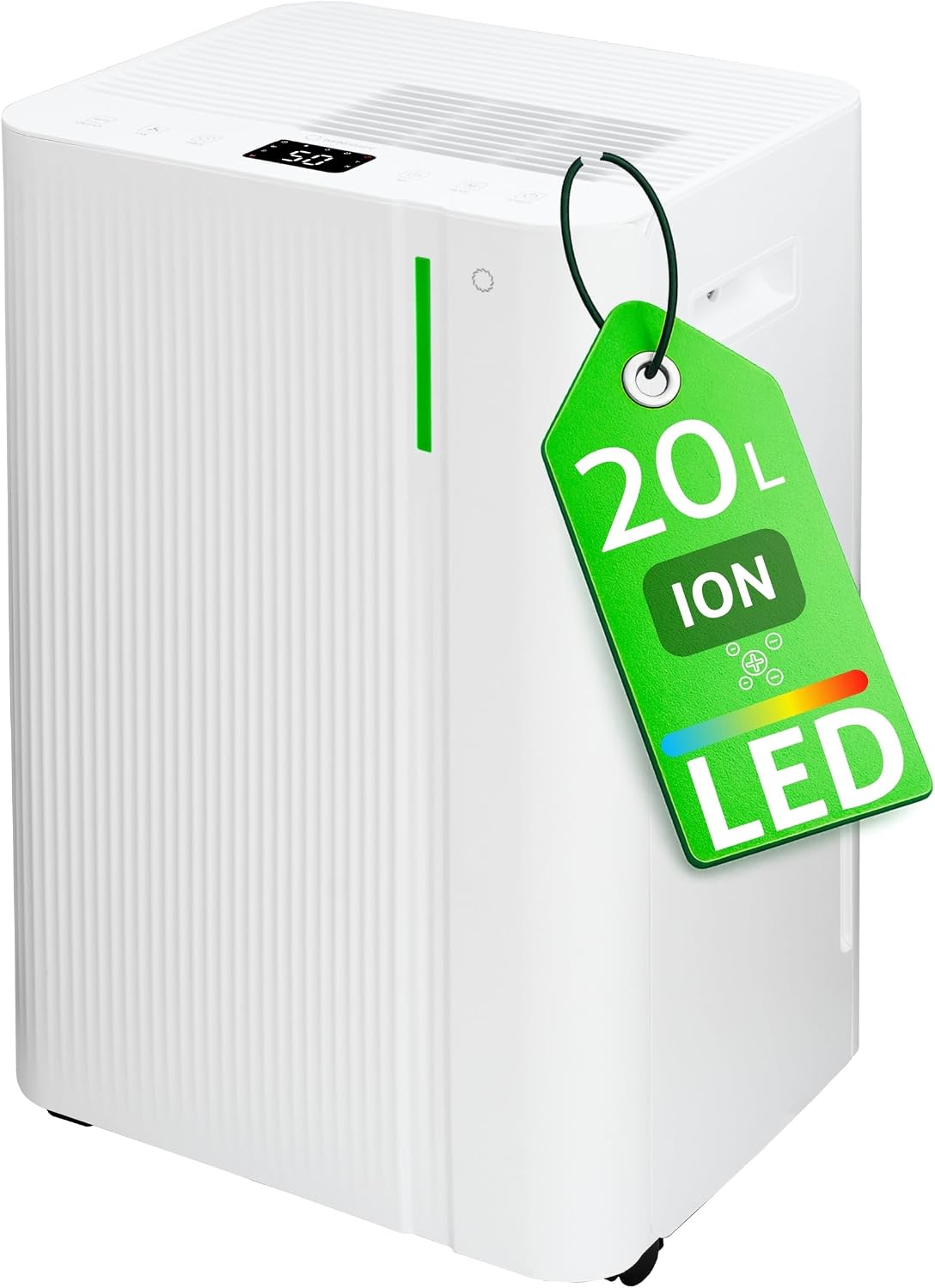 Turbionaire, Deumidificatore, 20 L, Bianco, timer