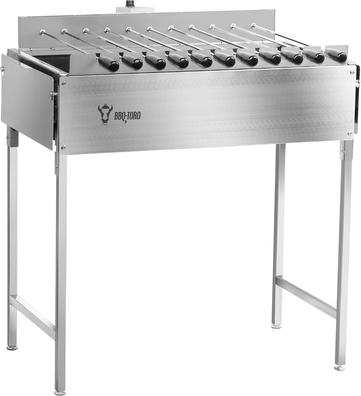 BBQ-TORO, Girarrosto, 81 cm, 33 cm, 54 cm, Nero, acciaio inox, USB