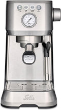 Solis, Macchina da caffè, 1.7 L, 15 Bar, 54 mm, Argento, acciaio inox