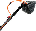 Aquascopic, Barre telescopiche, 7,2 m, 20 cm, Nero, alluminio