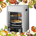 YQDDM, Forno elettrico, 20,1 x 29,8 x 21,2 cm, 1700 W, Nero/Argento, timer